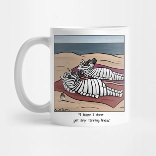 Tanning Zebras Mug